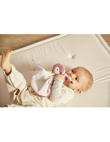 Doudou manchot rose - kaloo