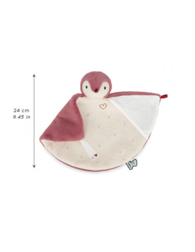 Doudou manchot rose - kaloo