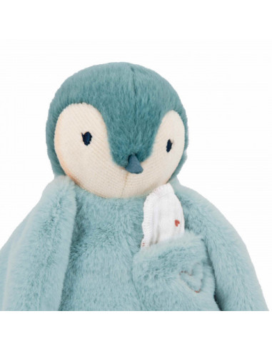 Peluche à bisous manchot vert - kaloo