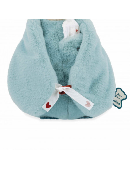 Peluche à bisous manchot vert - kaloo