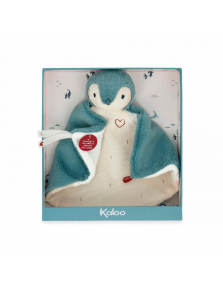 Doudou manchot vert - kaloo