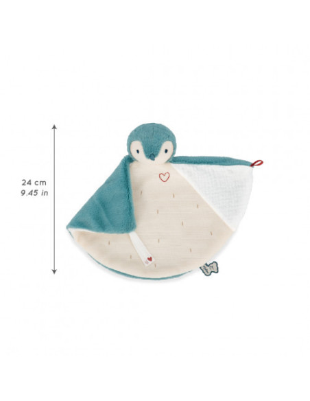 Doudou manchot vert - kaloo
