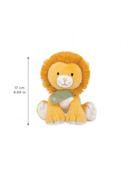 Peluche lion nougat - 17 cm - kaloo