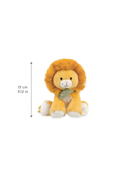 Peluche lion nougat - 13 cm - kaloo
