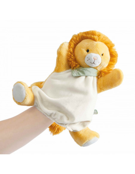 Marionnette lion nougat - kaloo