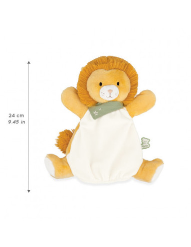 Marionnette lion nougat - kaloo