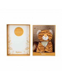 Peluche tigre papaye - 13 cm - kaloo 2