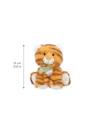 Peluche tigre papaye - 13 cm - kaloo