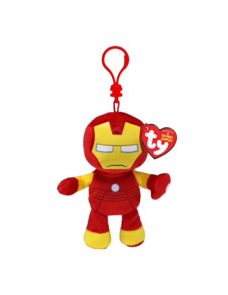 Marvel soft clip - iron man - ty