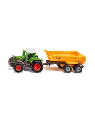 Fendt avec benne basculante Krampe