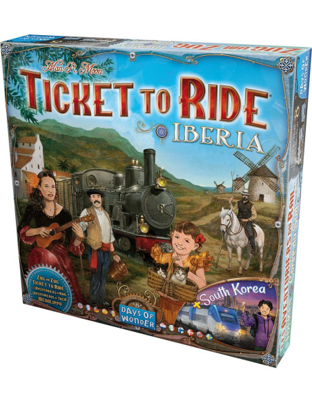 Les Aventuriers du Rail : Iberia & Corée du Sud