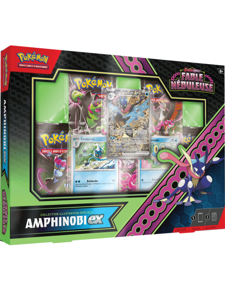 Pokémon EV65 : Coffret ex Collection Spéciale (5 boosters) fable nébuleuse