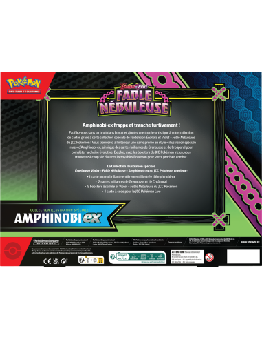 Pokémon EV65 : Coffret ex Collection Spéciale (5 boosters) fable nébuleuse