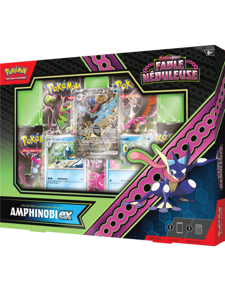 Pokémon EV65 : Coffret ex Collection Spéciale (5 boosters) fable nébuleuse