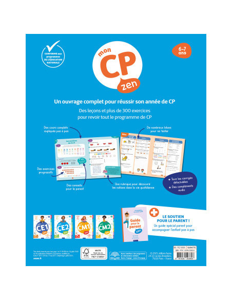 Mon cp zen - 6-7 ans