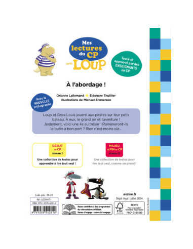 Mes lectures du cp avec loup - à l'abordage !