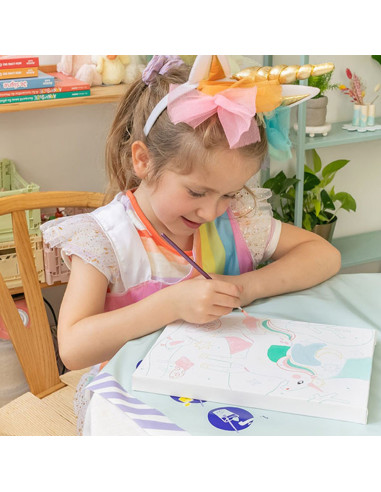 Petit Pinceau Kids - Licorne et Piou - peinture au numéro - La petite épicerie