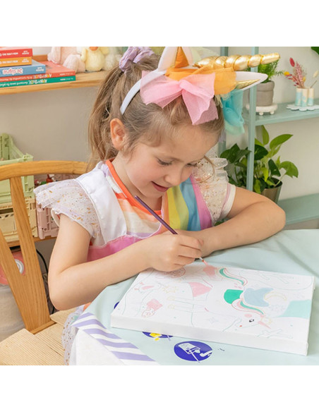 Petit Pinceau Kids - Licorne et Piou - peinture au numéro - La petite épicerie