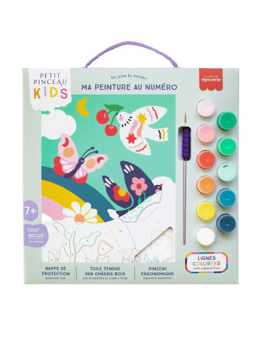 Petit Pinceau Kids - Printemps - peinture au numéro - La petite épicerie