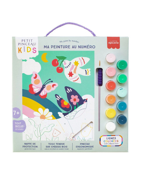 Petit Pinceau Kids - Printemps - peinture au numéro - La petite épicerie