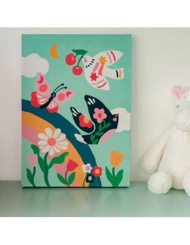 Petit Pinceau Kids - Printemps - peinture au numéro - La petite épicerie