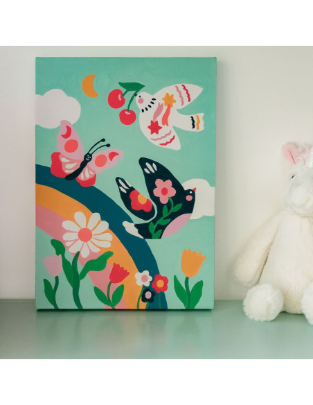 Petit Pinceau Kids - Printemps - peinture au numéro - La petite épicerie