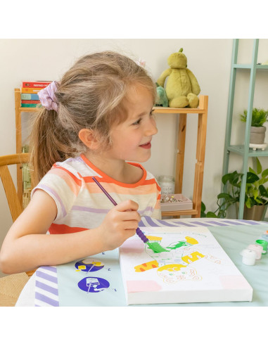 Petit Pinceau Kids - Titi Skate - peinture au numéro - La petite épicerie
