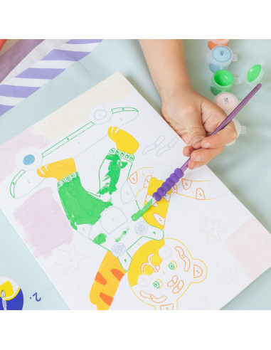 Petit Pinceau Kids - Titi Skate - peinture au numéro - La petite épicerie