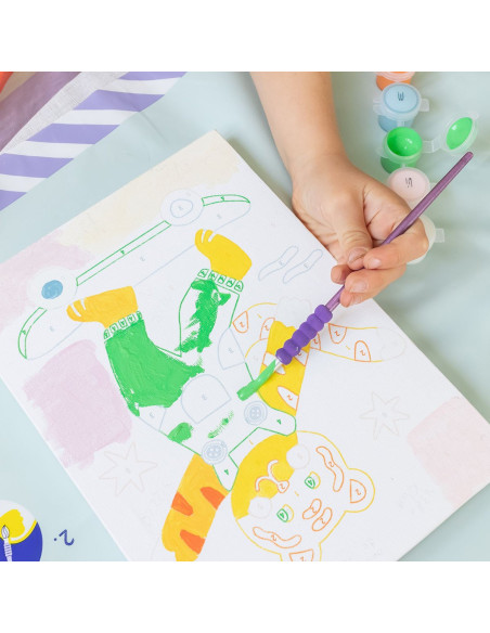 Petit Pinceau Kids - Titi Skate - peinture au numéro - La petite épicerie