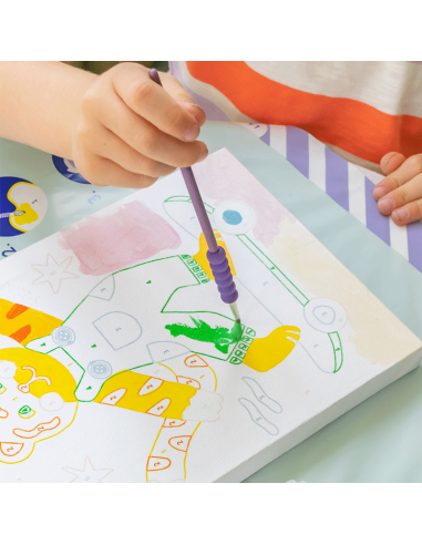 Petit Pinceau Kids - Titi Skate - peinture au numéro - La petite épicerie