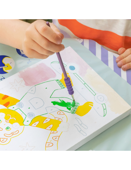 Petit Pinceau Kids - Titi Skate - peinture au numéro - La petite épicerie