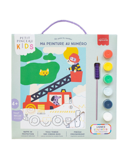 Petit Pinceau Kids - Wouf - peinture au numéro - La petite épicerie