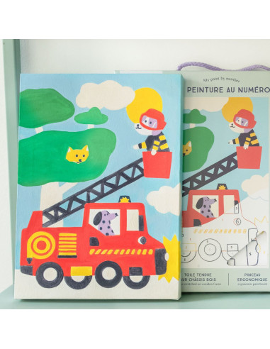 Petit Pinceau Kids - Wouf - peinture au numéro - La petite épicerie