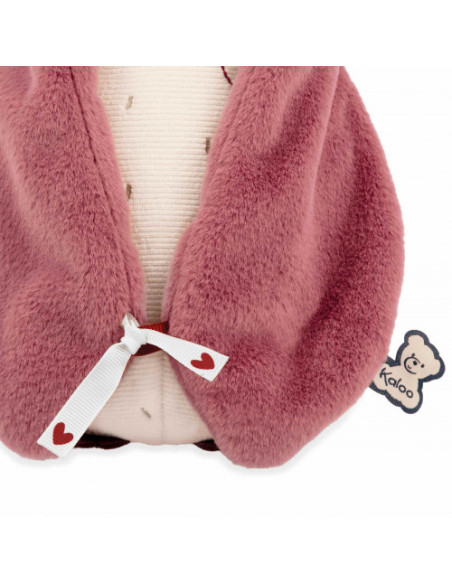 Peluche à bruits blancs manchot rose - kaloo