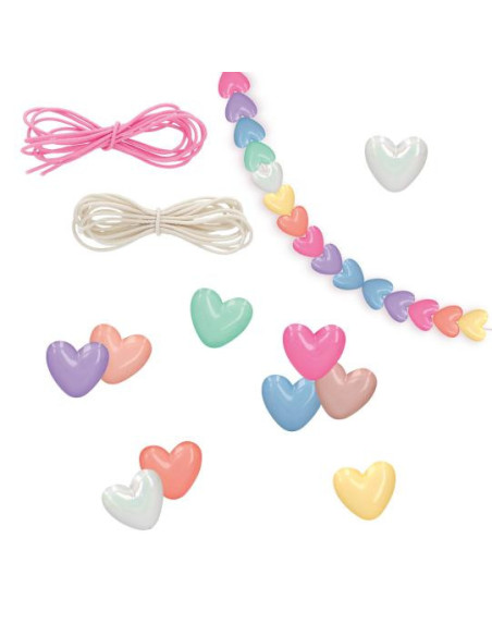Princesse mimi perles coeur diy