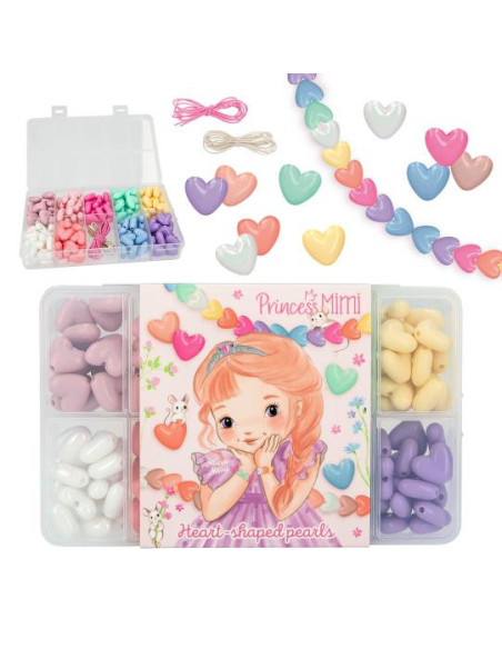 Princesse mimi perles coeur diy