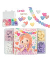 Princesse mimi perles coeur diy