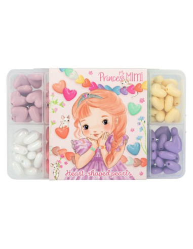 Princesse mimi perles coeur diy
