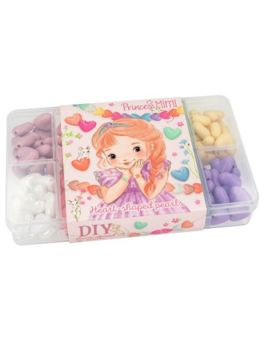Princesse mimi perles coeur diy