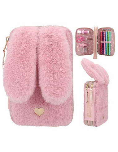 Princess Mimi trousse crayons Fourrure lapin