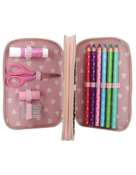 Princess Mimi trousse crayons Fourrure lapin