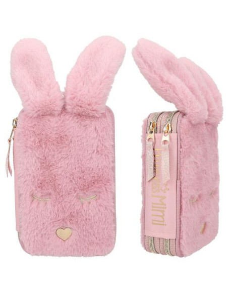 Princess Mimi trousse crayons Fourrure lapin
