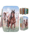 Miss melody trousse 3 compartiments hoof clatter