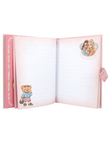 Topmodel journal sonore à code secret team teddy
