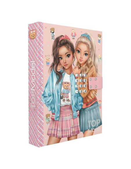 Topmodel journal sonore à code secret team teddy