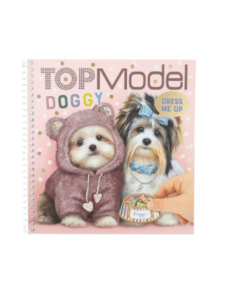 Topmodel dress me up album autocollants doggy