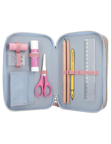 Topmodel trousse 3 compartiments team teddy