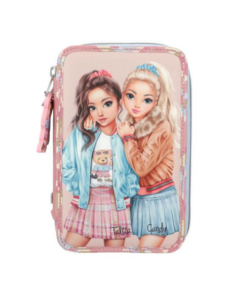 Topmodel trousse 3 compartiments team teddy