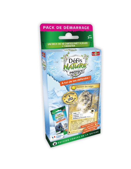 Pack de démarrage Défis Nature Protect - Panthère des Neiges - Bioviva