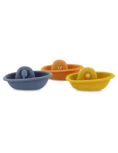 Bateaux empilables 3 pièces jouets de bain - Trixie